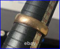 ANTIQUE GENTLEMAN'S VINTAGE 9CT ROSE GOLD ENGLISH HALLMARKED SIGNET RING, 7.5g