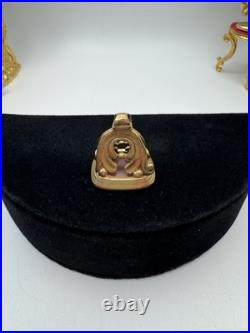 ANTIQUE GEORGIAN ENGLISH GOLD CARNELIAN INTAGLIO SHAKESPEARE SEAL FOB c1820 ANTIQUE GEORGIAN ENGLISH GOLD CARNELIAN INTAGLIO SHAKESPEARE SEAL FOB c1820