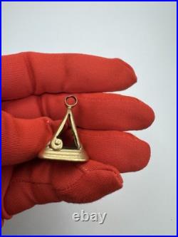 ANTIQUE GEORGIAN ENGLISH GOLD CARNELIAN INTAGLIO SHAKESPEARE SEAL FOB c1820