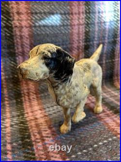 ANTIQUE VINTAGE 1920s -30s HUBLEY SPRINGER SPANIEL POINTER DOG DOORSTOP