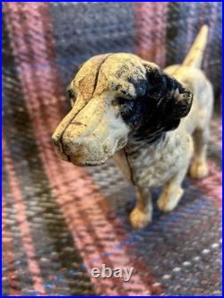 ANTIQUE VINTAGE 1920s -30s HUBLEY SPRINGER SPANIEL POINTER DOG DOORSTOP