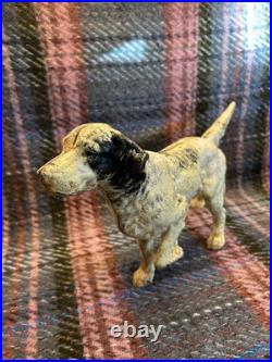 ANTIQUE VINTAGE 1920s -30s HUBLEY SPRINGER SPANIEL POINTER DOG DOORSTOP