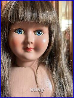 ANTIQUE VINTAGE DOLL 32T c THE 1940s 60s CALLED THE COALMINERS DAUGHTER STORY