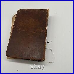 Antique -1843- The Holy Bible Old & New Testaments- Leather