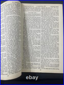 Antique 1853 Holy Bible Old New Testament Cambridge University Press Vintage