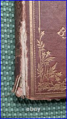Antique 1866 The Book of Perfumes Eugene Rimmel HC Gilt Illustrated Philidelphia
