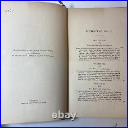 Antique 1870 History Books Conspiracy of Pontiac & The Indian War F. Parkman VTG