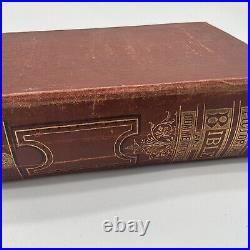 Antique- 1880- The Pictorial Bible And Commentator- Hardcover By Ingram Cobbin
