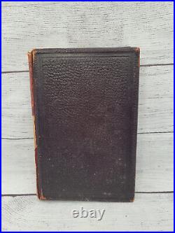 Antique 1899 Dictionary of Thoughts Leatherbound Encyclopedia Anthology Vintage