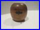 Antique 18th Century English George III Fruitwood Apple Form Tea Caddy 1790-1810