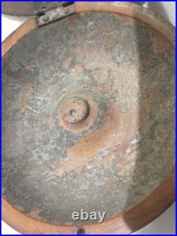 Antique 18th Century English George III Fruitwood Apple Form Tea Caddy 1790-1810