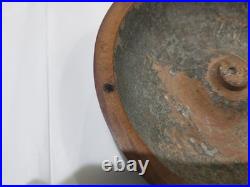 Antique 18th Century English George III Fruitwood Apple Form Tea Caddy 1790-1810