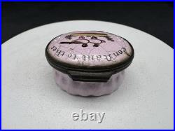 Antique 18th century English Enamel Box