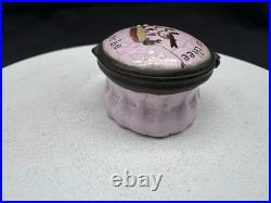 Antique 18th century English Enamel Box