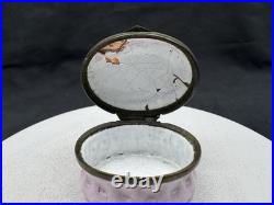 Antique 18th century English Enamel Box