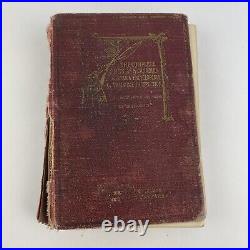 Antique 1908 Trapping Vintage Hunting Guide Sportsman's Encyclopedia Book