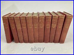 Antique 1911 Charles Dickens 23 Set Book Collection Vintage