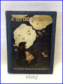 Antique A Little Princess Frances Hodgson Burnett 1924 Vintage Rare Book Classic