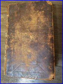 Antique Bible Vintage Hardcover Provenance/Date Unknown Free Shipping