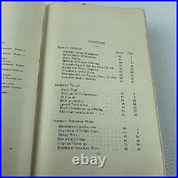 Antique Book Construction & Equipment of Electric Tramways Railways Vintage 1914