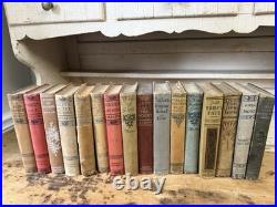 Antique Book Lot Hardcover Set L. T. Meade- Beautiful Books Vintage Staging