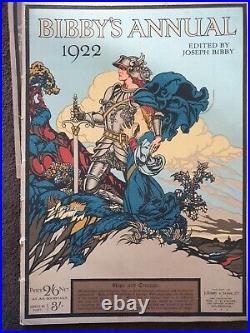 Antique Bundle Bibby's Annual 1913-1922 Edited by Joseph Bibby Paperback Rare