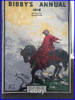 Antique Bundle Bibby's Annual 1913-1922 Edited by Joseph Bibby Paperback Rare