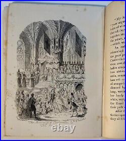 Antique Cinderella and The Little Glass Slipper George Cruikshank 1868 Softcover