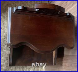 Antique Coal Purdonium, Fire Side Log Bin, English, Edwardian