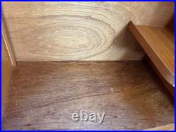 Antique English Art Deco Armoire 1930's Vintage Wardrobe Storage