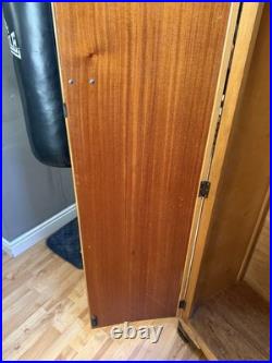 Antique English Art Deco Armoire 1930's Vintage Wardrobe Storage