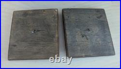 Antique English Burlwood Sarcophagus Tea Caddy Inside Lids Regency