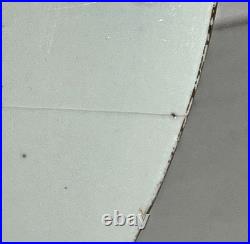 Antique English Derby Porcelain Armorial Soup Plate, Signed, ca. 1806-1815 Antique English Derby Porcelain Armorial Soup Plate, Signed, ca. 1806-1815