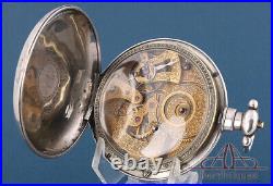 Antique English Duplex Pocket Watch for the Chinese Market. Silver. Circa 1800