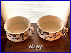 Antique English Keeling & Co Losol Ware Kensington Wash Set (13a)