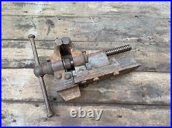 Antique English Peter Wright Parallel Bench Vice Engineering / Blacksmith