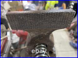 Antique English Peter Wright Style Parallel Bench Blacksmith Vice