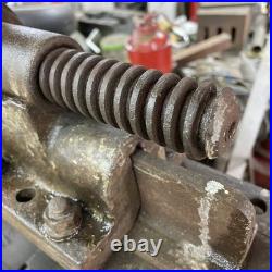 Antique English Peter Wright Style Parallel Bench Blacksmith Vice