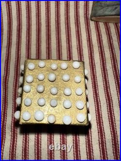 Antique English Pin Cube With Pin Cushion