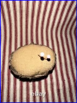 Antique English Pin Cube With Pin Cushion