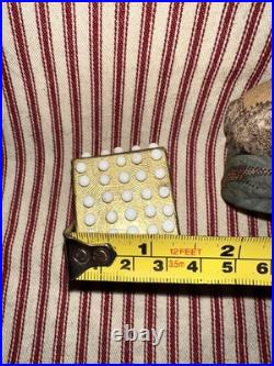 Antique English Pin Cube With Pin Cushion