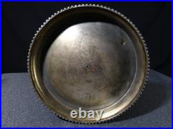 Antique English Pitcher Vintage Decanter 19th Century XIX 1858 Victorian Metal