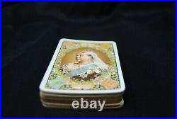 Antique English Queen Victoria Jubilee Playing Cards Royal Victorian Goodall Set