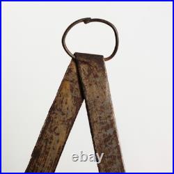 Antique English Toleware School University Gold Azure Red Crest Oxford Colleges