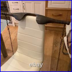 Antique English Wooden Milk Maid's Yoke Holder Carrier 19th Century Original