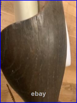 Antique English Wooden Milk Maid's Yoke Holder Carrier 19th Century Original