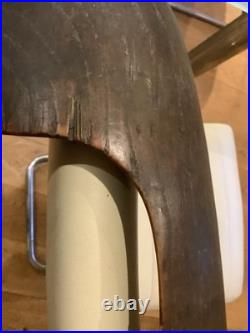 Antique English Wooden Milk Maid's Yoke Holder Carrier 19th Century Original