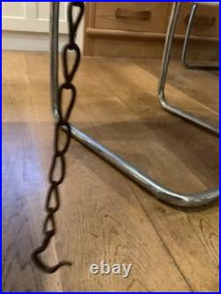 Antique English Wooden Milk Maid's Yoke Holder Carrier 19th Century Original