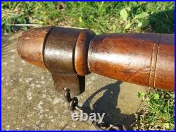 Antique English Wooden Milk Maid's Yoke Holder Carrier 19th Century Original