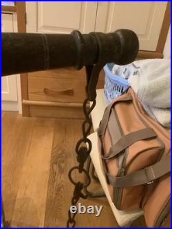 Antique English Wooden Milk Maid's Yoke Holder Carrier 19th Century Original